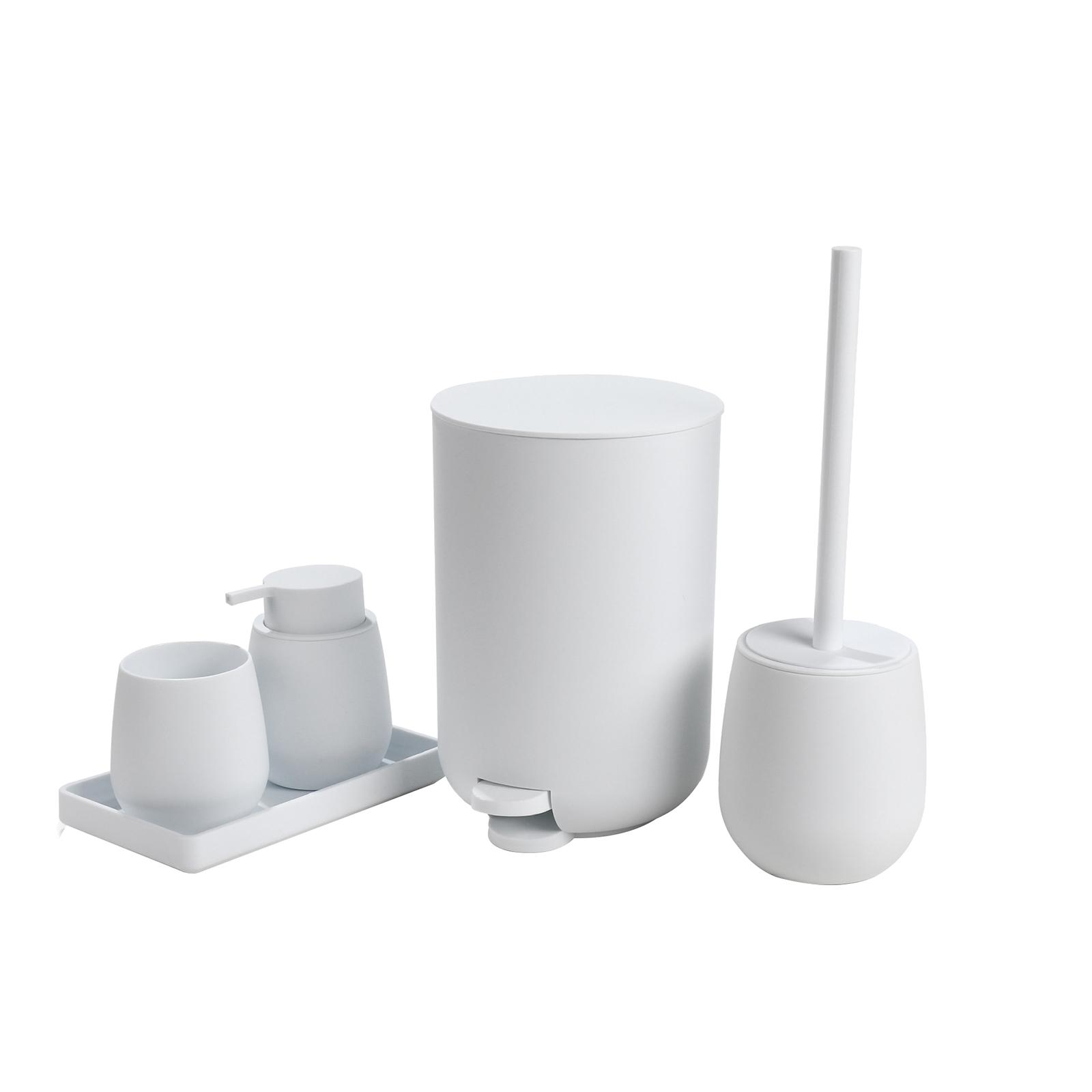 バスルームアクセサリーセット5点、トイレブラシ、歯ブラシカッ - Zara Home Bathroom Set のレビューと価格