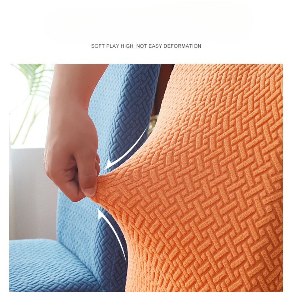 厚手のジャカード織りダイニングチェアカバー、伸縮性のあるスリ - Home Kitchen & Bathroom のレビューと価格