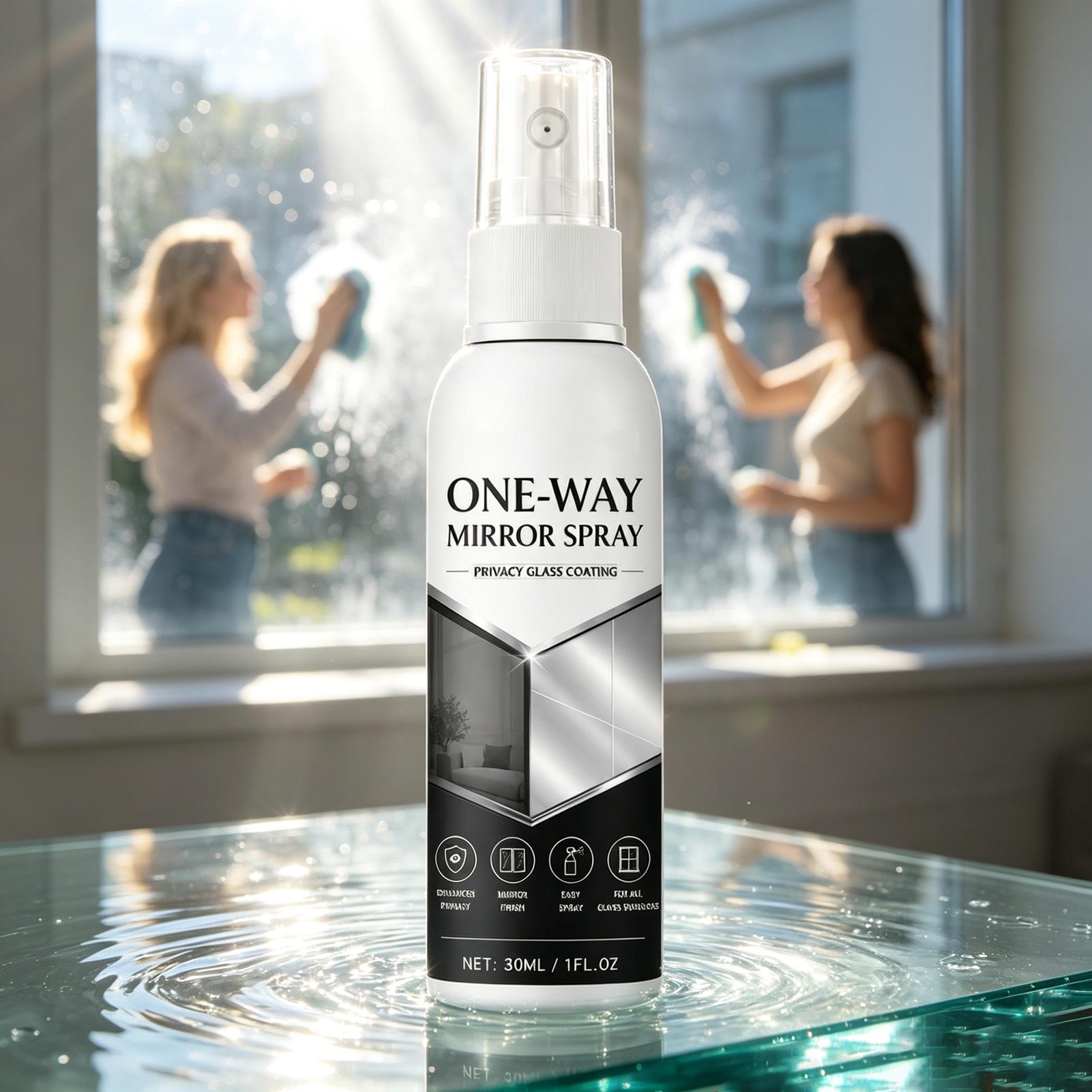 ミラーエフェクトウィンドウスプレー 30ml 一時的に剥がせ - Home Bathroom Window Tint のレビューと価格