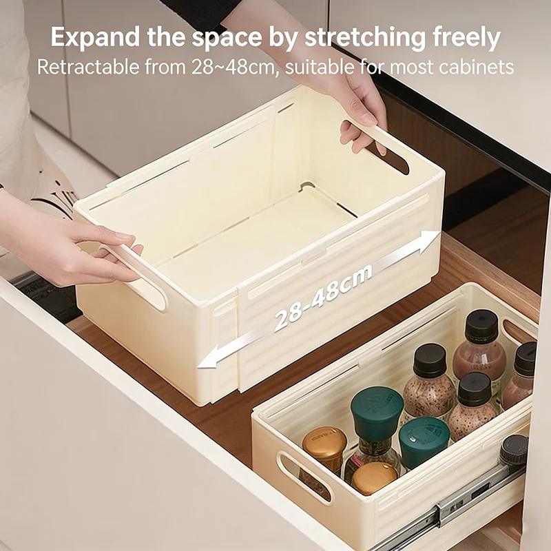 拡張可能な引き出しオーガナイザー、調節可能な家庭用キャビネッ - Home Kitchen & Bathroom のレビューと価格