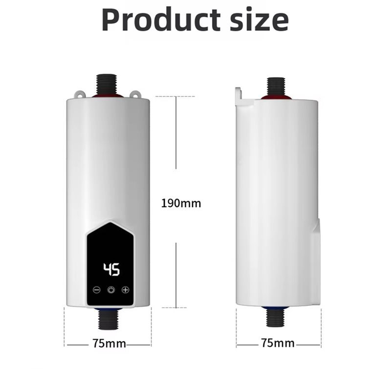 【NEW A39M】インスタント給湯器 220V 5500W - Home Bathroom Water Heater のレビューと価格