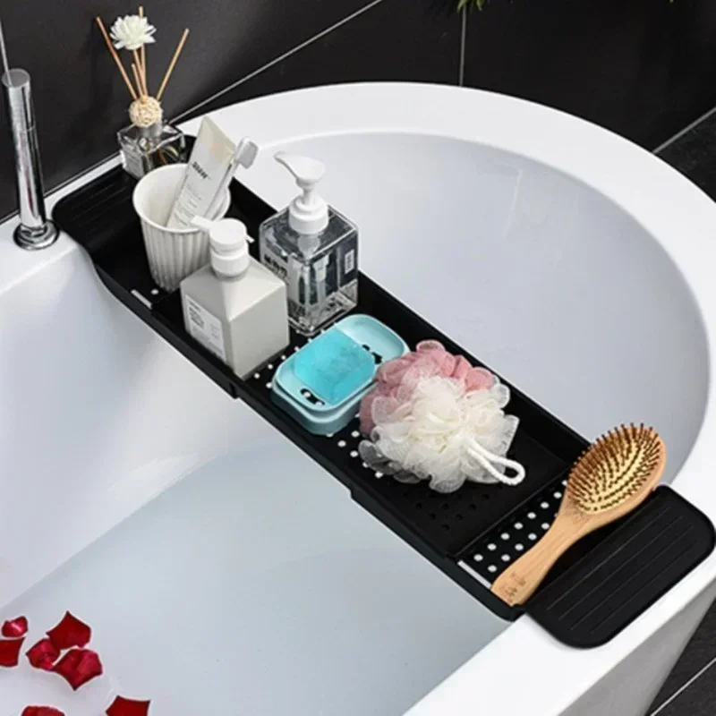 浴室用ポータブルツール バスタブシェルフ 拡張可能なバスタブ - Bath Caddy Tray のレビューと価格