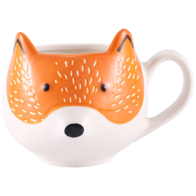 セラミックコーヒーカップ漫画型カップ動物柄ホームキッチンオフ - Home Kitchen & Bathroom のレビューと価格
