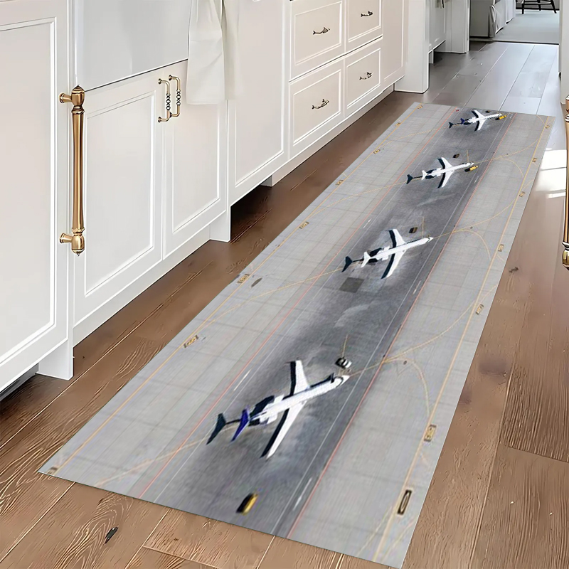 トップビュー空港エプロンイエロージェットノンスリップキッチン - Jet Home Bathroom Mats のレビューと価格