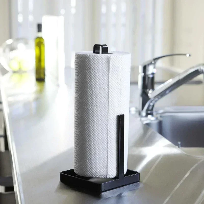 キッチンポータブルツールロールペーパータオルホルダーバスルー - Home Bathroom Paper Towel Holder のレビューと価格