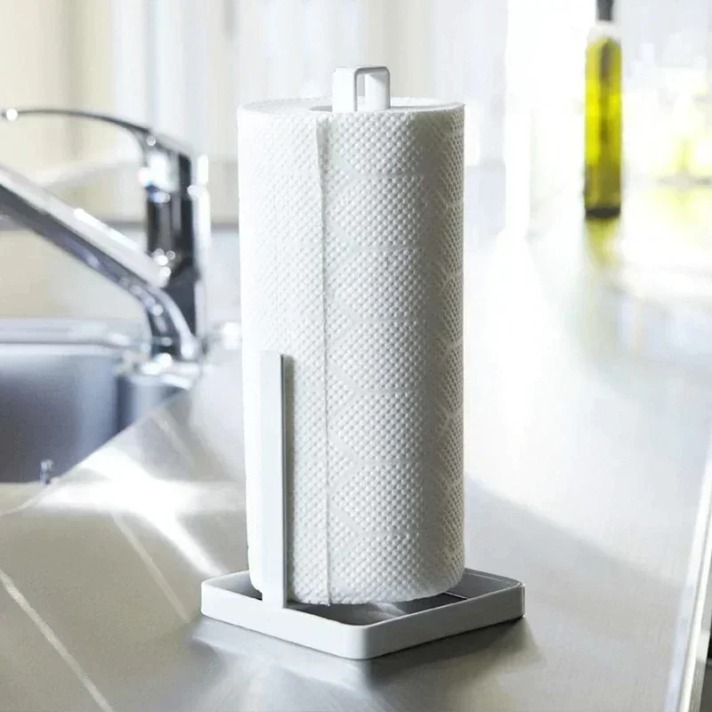 キッチンポータブルツールロールペーパータオルホルダーバスルー - Home Bathroom Paper Towel Holder のレビューと価格