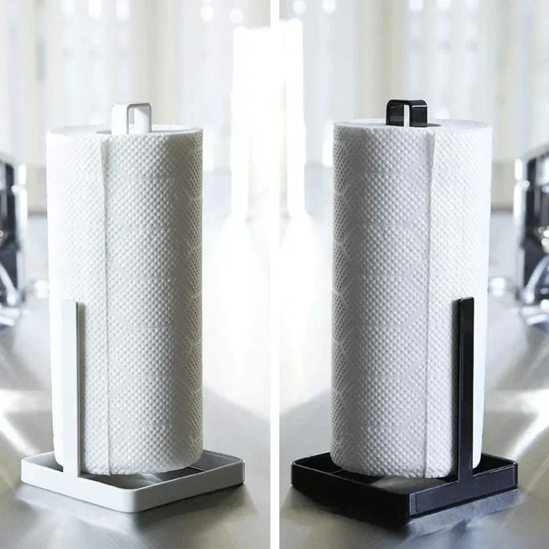 キッチンポータブルツールロールペーパータオルホルダーバスルー - Home Bathroom Paper Towel Holder のレビューと価格