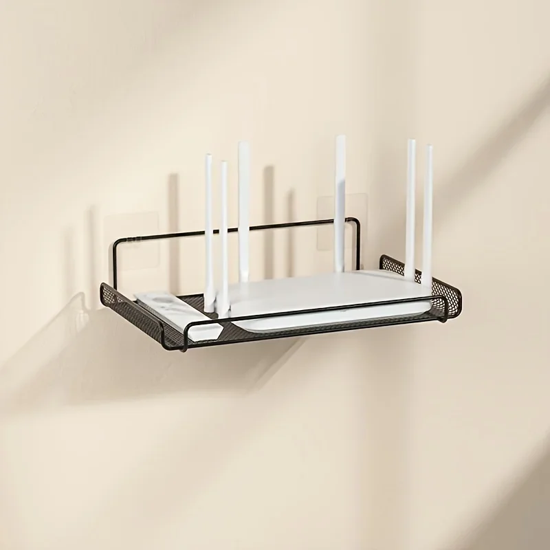 ステンレス製ルーターシェルフ 穴あけ不要 WiFi 壁掛けル - Tiny Home Bathroom Kit のレビューと価格