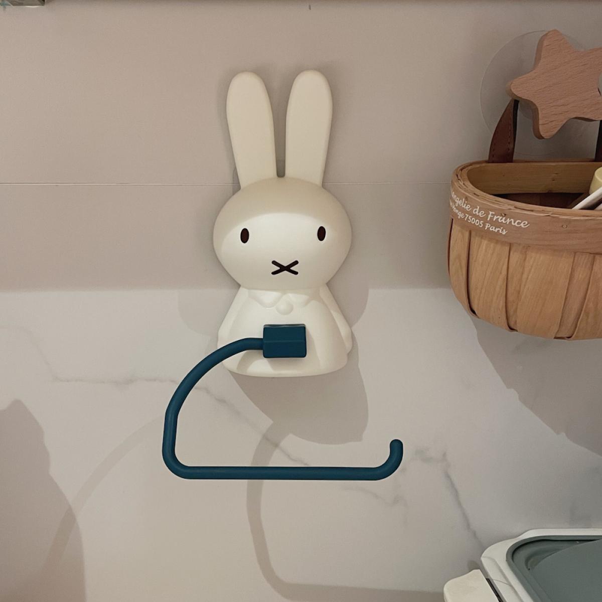 ミッフィー多機能バスルームティッシュホルダーかわいい非穴あき - Home Goods Bathroom Accessories のレビューと価格