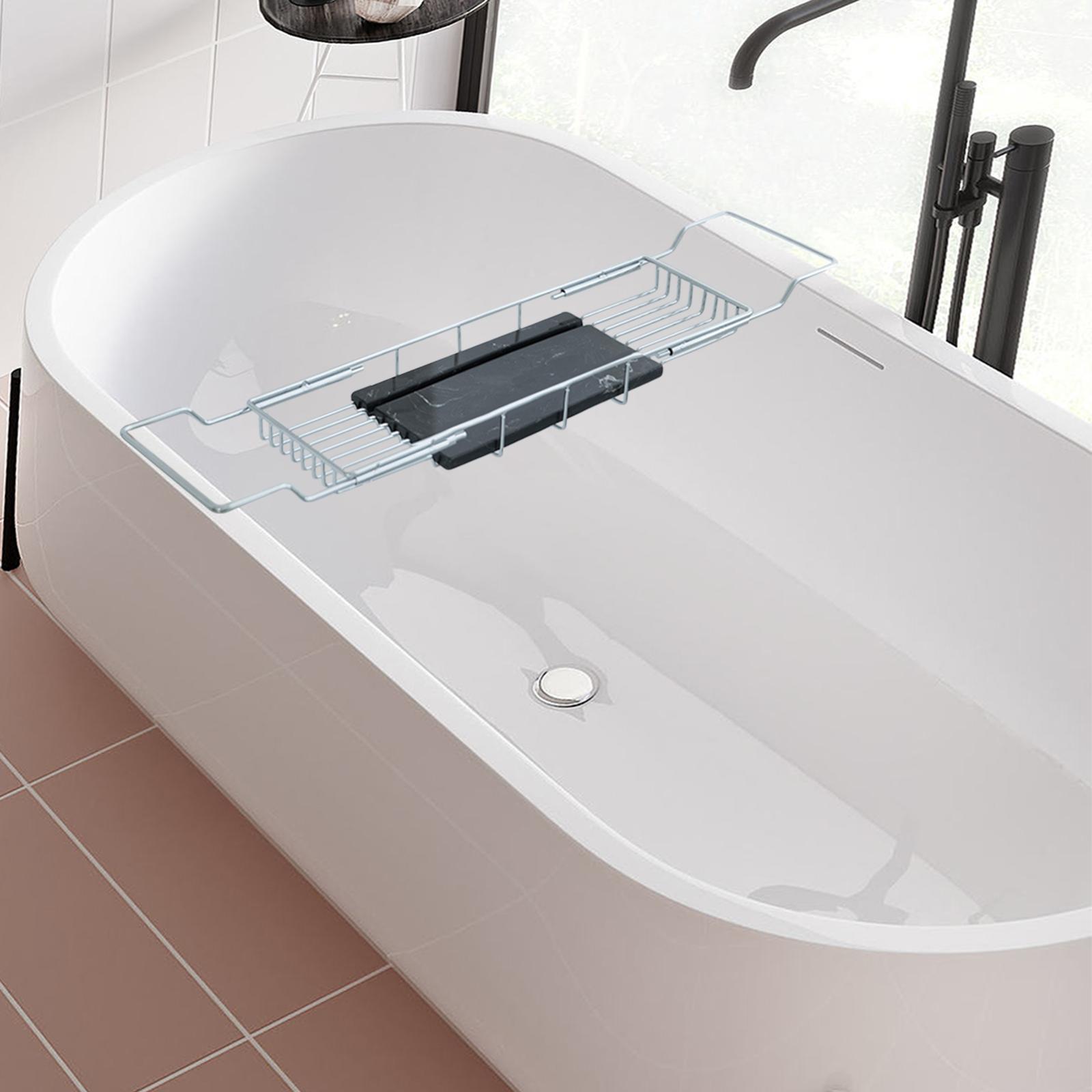 バスタブトレイ バスシェルフ 収納ラック 多目的 シャワー  - Bath Caddy Tray のレビューと価格