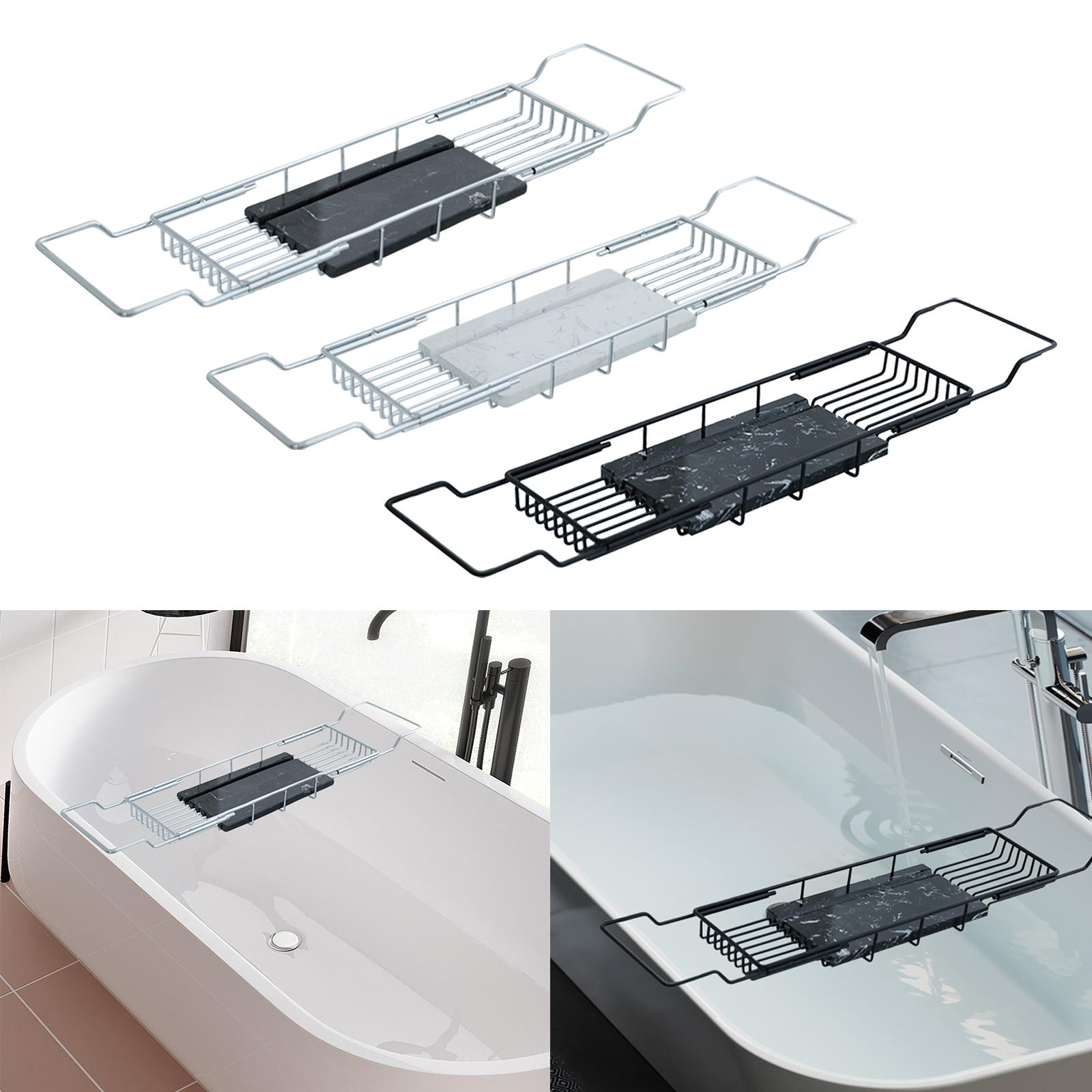 バスタブトレイ バスシェルフ 収納ラック 多目的 シャワー  - Bath Caddy Tray のレビューと価格