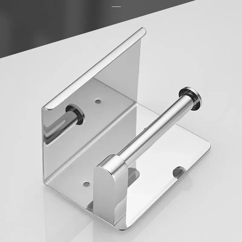 ステンレス鋼のバスルームペーパーホルダートイレットペーパーホ - Home Bathroom Paper Towel Holder のレビューと価格