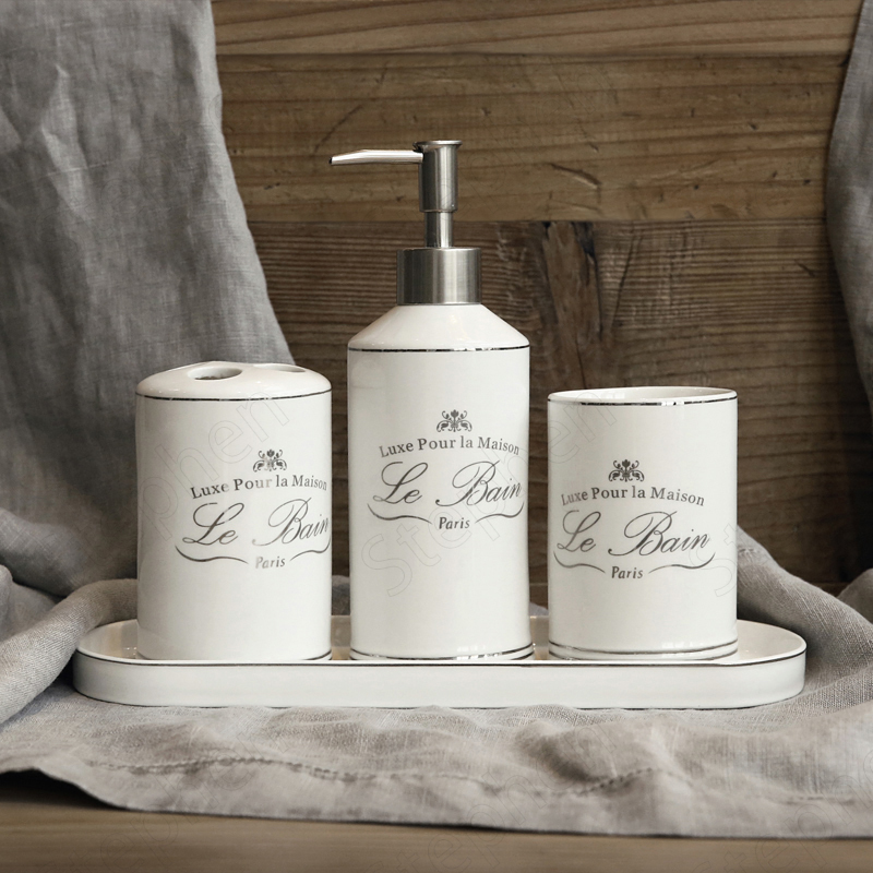 磁器製歯ブラシホルダー,装飾アクセサリー,シンプル,ヨーロピ - Zara Home Bathroom Set のレビューと価格